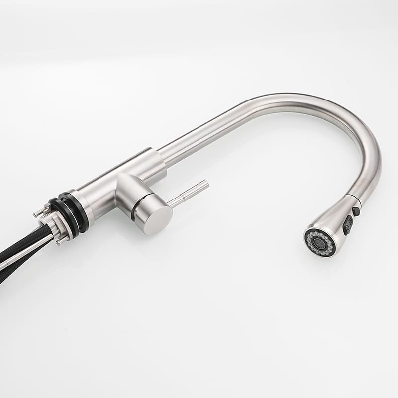 Умный кухонный кран для однорубной ручки с сенсорным датчиком. - Изображение 4