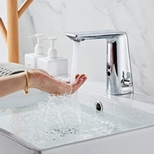 Washbasin Faucet Sink Basin Taps Hot Cold Mixer Crane Torneira Da Bacia Pop up Drain Smart Sensor Bathroom Faucet