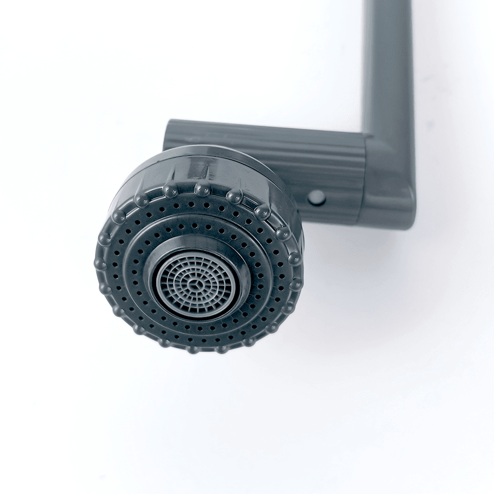 Klasična enoročajna ABS PVC pipa za kuhinjsko korito brez dotika s senzorjem 2 Pipa za umivalnik Holes Mount - Slika 5