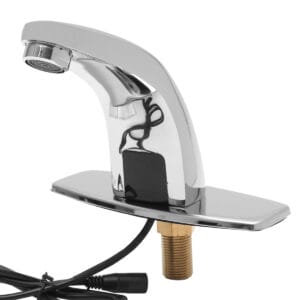 Sensor Faucet Deck Mount Automatic Infrared Smart Inductive Water Tap Kitchen Bathroom Sink Faucets Touch Hands Free Water Tap