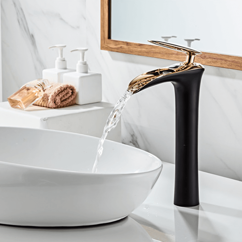 Oem One Handle Deck Montado Pia Misturadora Torneiras de Lavagem Banheiro Alto Pull Out Torneira Bacia - Imagem 3