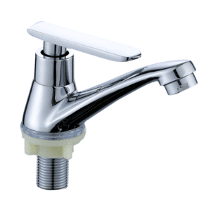 Single Hole Square Basin Faucet Graphic Design Modern Contemporary Ceramic Hotel Zx Polished Kitchen Hot Cold Water Deck Mounted