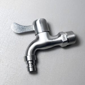 Robinet funcțional pentru roți OEM Robinet cu bilă Robinet Dispansar Robinet lung 5 1 2 Alama Argint Zinc Aliaj Scoala Abs Bazin Zx Lustruit